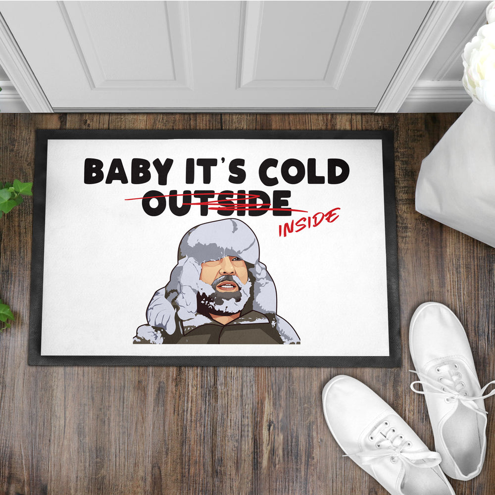 Baby it's Cold Inside Door Mat #1 image